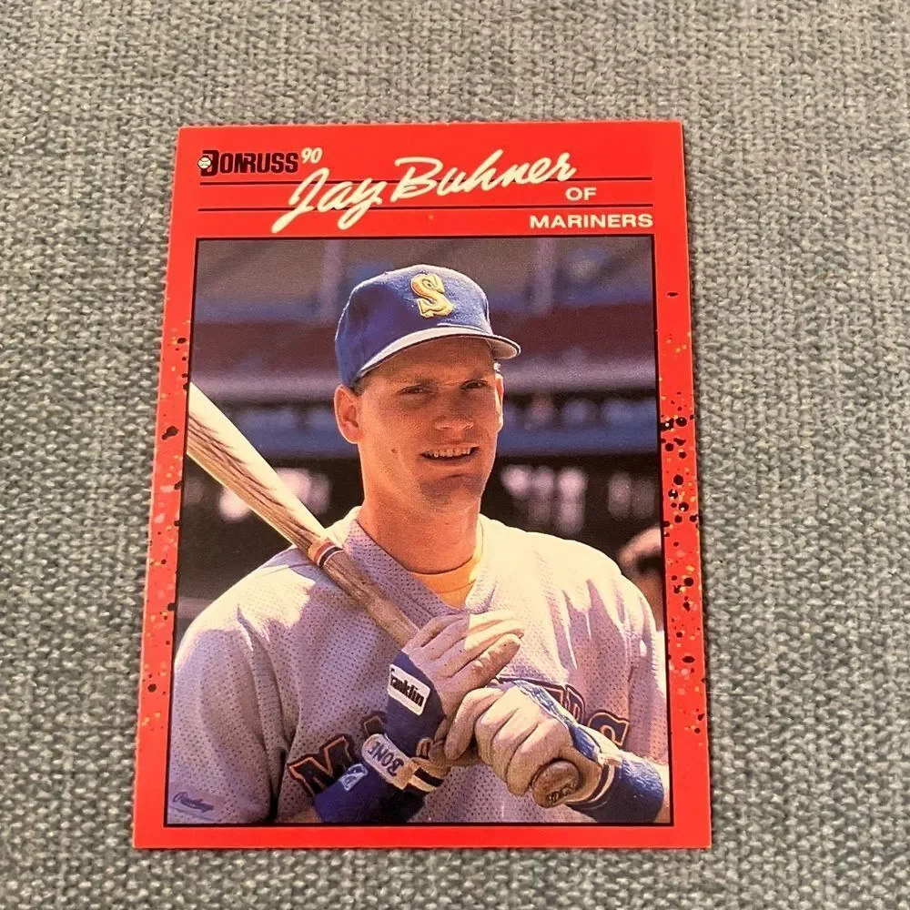 1990 Donruss Seattle Mariners Baseball Card Trading Card